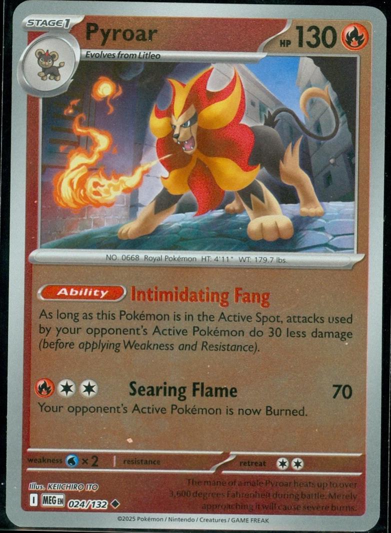 Pyroar [Reverse Holo]